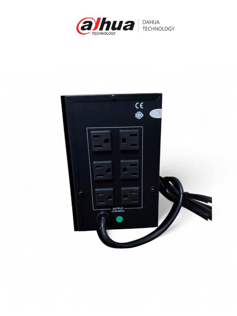 DAHUA DH-PFM350-900-A - UPS de 1500VA/900W/ Linea Interactiva/ Entrada y Salida de 110 Vac a 120 Vac/ 6 salidas / Estabilizador de Voltaje AVR/ Diseño Compacto/ - Image 2