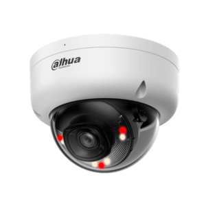 DAHUA DH-IPC-HDBW1239E1-A-IL- Cámara IP Domo Antivandalica de 2 Megapixeles Iluminador Dual/ Lente de 2.8 mm/ 104 Grados de Apertura/ Micrófono incorporado/ Detección de movimiento/ IP67/ PoE/