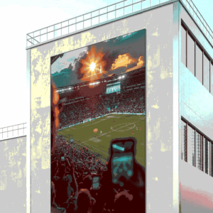 Pantalla LED Exterior 3×2 m (Kit Gabinetes Pitch 3.91)/Ideal para: anuncios publicitarios, espectaculares digitales y eventos/ Incluye: controlador con entrada HDMI, refacciones, tornillería y cableado para ensamble interno/Peso total: 144 kg.