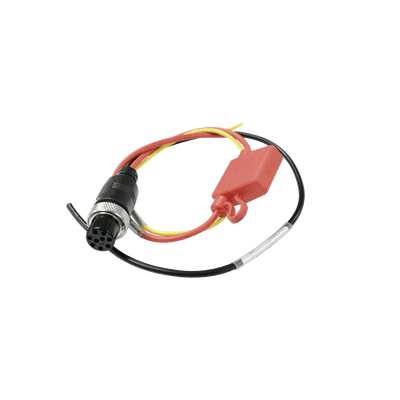 Cable de alimentación para XMR Series DVRs Moviles.