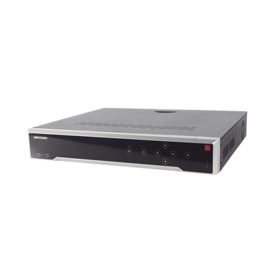 NVR 12 Megapixel (4K) / 32 Canales IP / 16 Puertos PoE+ / Switch PoE 300 mts / HDMI en 4K / Soporta POS