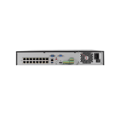 NVR 12 Megapixel (4K) / 32 Canales IP / 16 Puertos PoE+ / Switch PoE 300 mts / HDMI en 4K / Soporta POS - Image 3