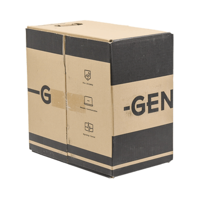 Bobina de Cable de 305 Metros UTP Cat5e / Color Gris / UL, CM, Probado a 350 Mhz / Para Aplicaciones de CCTV, Redes de Datos, IP megapixel, Control RS485 - Image 4