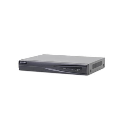 DVR 2 Megapixel / 4 Canales TURBOHD + 1 Canal IP / 1 Bahía de Disco Duro / H.264+ / 1 Canal de Audio / Vídeoanálisis