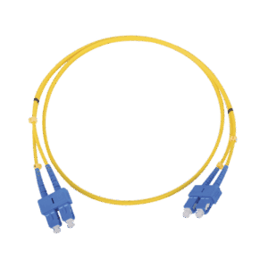 Jumper de Fibra Óptica Monomodo SC/SC Duplex de 1 metro