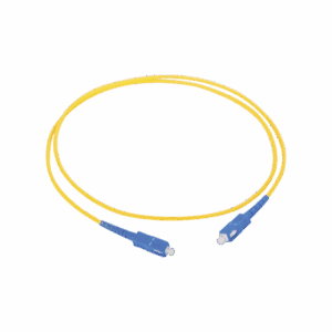 Jumper de Fibra Óptica Monomodo SC/SC Simplex de 1 metro