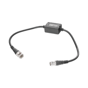 AISLADOR DE TIERRA por BNC / ELIMINE eficazmente los problemas en el video como el RUIDO, DIAFONIA, INDUCCIÓN e INTERFERENCIAS causadas por los lazos de tierra. Compatible con cámaras HD-TVI/CVI/AHD/CVBS de hasta 2 MP.