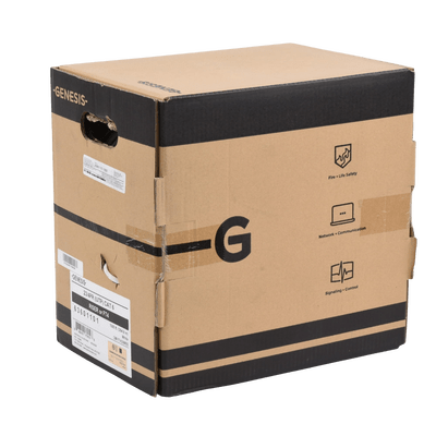 Bobina de Cable de 305 Metros UTP Cat6 Riser / Color Blanco / UL, CMR, Probado a 350 Mhz / Para Aplicaciones de CCTV, Redes de datos, IP megapixel, Control RS485 - Image 2