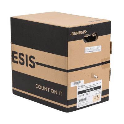 Bobina de Cable de 305 Metros UTP Cat6 Riser / Color Blanco / UL, CMR, Probado a 350 Mhz / Para Aplicaciones de CCTV, Redes de datos, IP megapixel, Control RS485 - Image 3