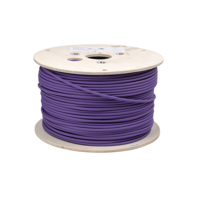 Bobina de Cable Blindado F/UTP de 4 Pares, Z-MAX, Cat6A, Soporte de Aplicaciones 10GBase-T, LS0H (Libre de Gases Toxicos), Color Violeta, 305m - Image 4