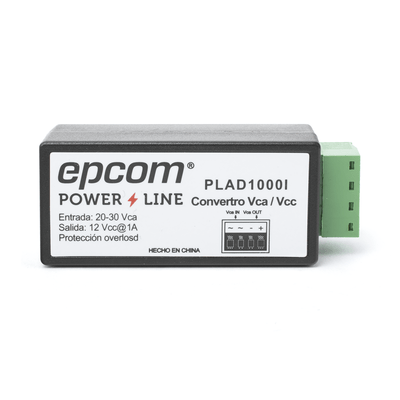 (2 en 1) Convertidor de Energía 24 Vca a 12 Vcc (CA a CD) y Filtro Contra Ruido para Cámaras / Voltaje de Entrada 20~30 Vca / Salida 12Vcc @ 1 A / ENVIO DE ENERGIA A LARGAS DISTANCIAS / Terminales Tipo Tornillo. - Image 4