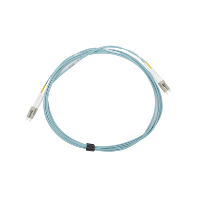 Jumper de Fibra Óptica Multimodo 50/125 XGLO OM3, LC-LC Duplex, OFNR, Color Aqua, 5 Metros - Image 4