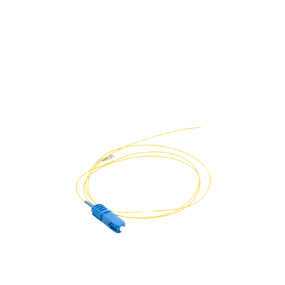 Pigtail de Fibra Óptica SC/UPC Simplex, Monomodo OS1/OS2 XGLO, OFNR, Color Amarillo, 1 Metro - Image 4