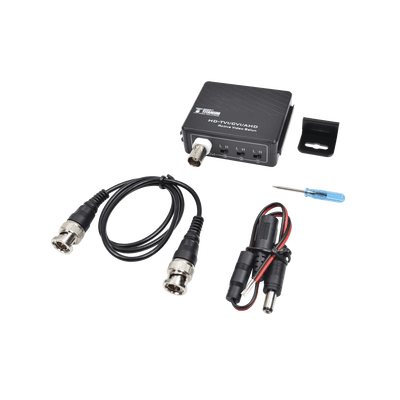 (TRANSCEPTOR) RECEPTOR DE VIDEO ACTIVO DE LARGO ALCANCE /  400 Metros con RECEPTOR ACTIVO TT4501T / Resolución 2 MP / Compatible con cámaras HD-TVI/CVI/AHD/CVBS / Protección Interconstruida contra sobretensión. - Image 4