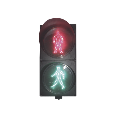 Semáforo Peatonal Indicador Alto / Siga estático / Diámetro 20 Cms.