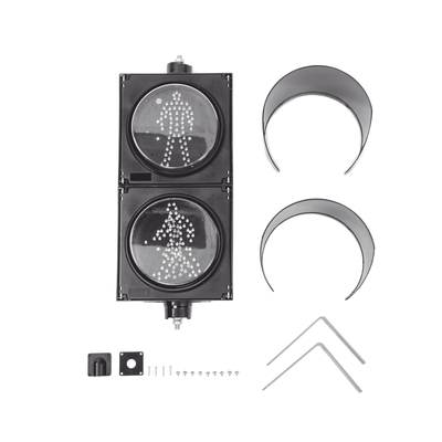 Semáforo Peatonal Indicador Alto / Siga estático / Diámetro 20 Cms. - Image 6