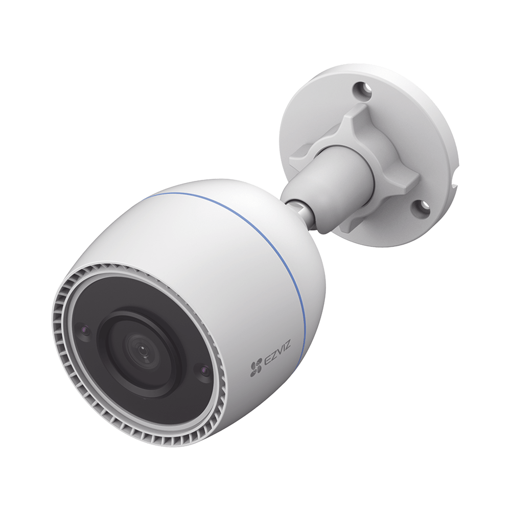 Bala IP 2 Megapíxel / Wi-Fi  / Micrófono integrado / Visión 106° / Detección de movimiento / Notificación Push / Ranura Para Memoria / Uso en Exterior