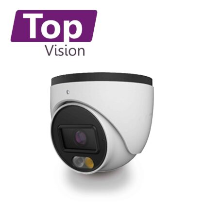 CAMARA HD TURRET TOPVISION TDDL200A / 2MP / AHD/TVI/CVI/SD / 2.8MM /30M IR - 20M LUZ CALIDA LUZ DUAL / MICROFONO INTEGRADO / IP67 / COC / CARCASA METAL - PLASTICA / 12VCD / IMAGEN A COLOR 24X7 AUDIO POR COAXIAL O UTP