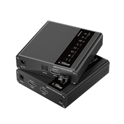 Kit Extensor HDMI para distancias de 70 metros / Resolución 4K x 2K@ 60 Hz/ Cat 6, 6a y 7 / IPCOLOR / CERO LATENCIA / SIN COMPRIMIR / Uso 24/7 / Puerto S/PDIF / Salida Loop / Alimente solo el Tx (PoC) / Control IR - Image 2
