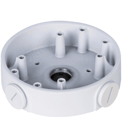 DAHUA PFA139- Caja de Conexiones para Camaras Domo/ Modelos: HDBW2241F-A / IPC-HDBW3241F-FD / IPC-HDBW3241F-AS-M / IPC-HDBW3241F-FD-M / HDW1400EM-A / HDW1230EM-A / HDW2241T-A / HDW2249T-A-NI /  HDW1239T-A-LED / HDW1509T-A-LED / IPC-HDW5241M-AS