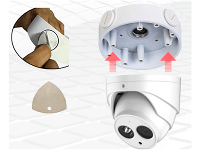 DAHUA PFA139- Caja de Conexiones para Camaras Domo/ Modelos: HDBW2241F-A / IPC-HDBW3241F-FD / IPC-HDBW3241F-AS-M / IPC-HDBW3241F-FD-M / HDW1400EM-A / HDW1230EM-A / HDW2241T-A / HDW2249T-A-NI /  HDW1239T-A-LED / HDW1509T-A-LED / IPC-HDW5241M-AS - Image 6