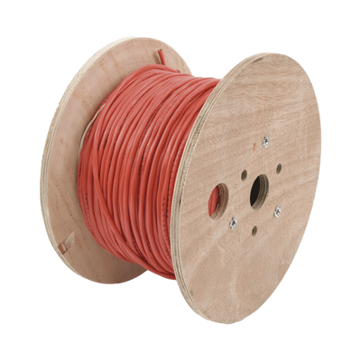 Carrete de 152 Metros de Alambre / 2 x 14 AWG / Riser / BLINDADO / Tipo FPLR / Color Rojo / Para Aplicaciones en Sistemas de Detección de Incendio y Sistemas de Evacuación - Image 4