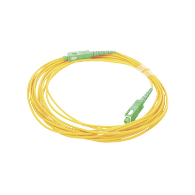 Jumper de Fibra Óptica Monomodo SC/APC - SC/APC Simplex, color amarillo, 5 metros - Image 4