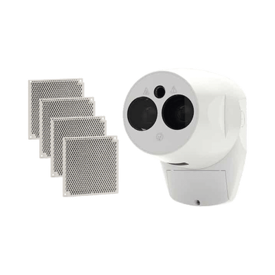 Detector Lineal De Humo Motorizado, Alcance Hasta 120m, Alineación Automatica, Por Haz Reflejado, Convencional, Compatible Con Todos Los Paneles De Detección De Incendio (0200-11650)