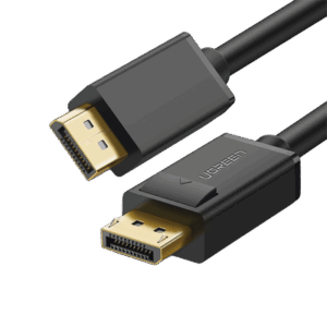Cable DisplayPort 1.2 Macho a Macho | Longitud 5m | Versión DP1.2 | Soporta 4K@60Hz; 2K@144Hz | Soporta 3D | Color profundo de 8 y 10 bits | Blindaje Interno Múltiple | Cobre Estañado 28AWG  | Botón de Liberación.