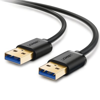 Cable USB-A 3.0 a  USB-A 3.0 / 3 Metros / Macho a Macho / Conector Niquelado / Núcleo de Cobre Estañado / Blindaje Múltiple / Velocidad 5Gbps / No Requiere Controlador / Compatible con USB 2.0 Y USB 1.1 - Image 2