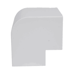 Esquinero Exterior Color Blanco de PVC Auto Axtinguible, Para Canaleta TMK-4577 (5510-02001)