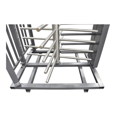 Torniquete Sencillo / Cuerpo Completo / Interior/Exterior / 100% Acero con Pintura Gris / EJE CENTRAL de Acero Inoxidable /Acabado de Lujo / Alto Tráfico - Image 2