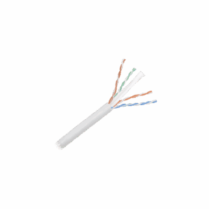 Bobina de Cable UTP 305 m. de Cobre, NetKey, Reelex, Gris, Categoría 6 (24 AWG), 1000Mbps, PVC (CM), de 4 pares