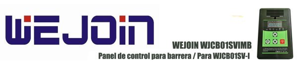 WEJOIN WJBCP05 - Panel de Control para Barrera Vehicular con Servo Motor de 3 a 6 Segundos - Image 2
