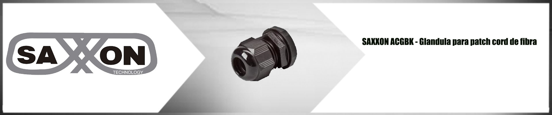 SAXXON ACGBK - Glandula para protección de patchord de F.O. /Para protección de Cables de red y energía en gabinetes y barreras / Cableado en gabinetes / Color negro - Image 2