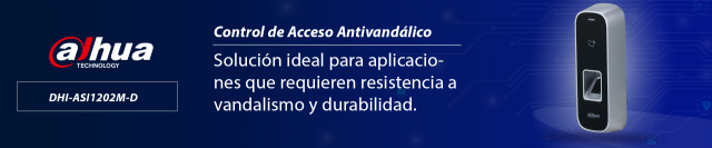 DAHUA ASI1202M-D- Control de Acceso Antivandálico para Exterior/ 3,000 Huellas/ 30,000 Tarjetas ID/ 150,000 Registros/ Metálico/ TCP/IP/ Protección IK10 e IP65/ E&S de Alarma/ RS-485 y Wiegand/ Soporta Lectora Adicional/ - Image 4