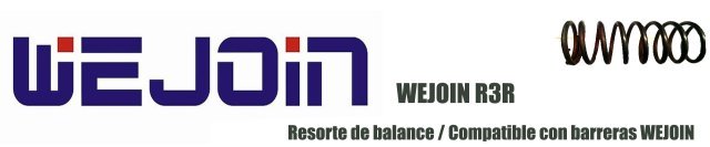 WEJOIN WJBBS45 - Resorte de balance / Compatible con barreras WEJOIN de 3M / Rojo - Image 2