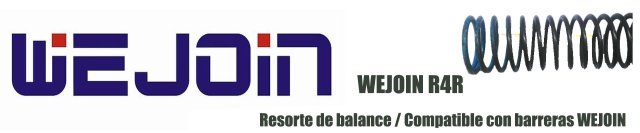 WEJOIN R4R - Resorte de balance / Compatible con barreras WEJOIN de 4.5M / Azul - Image 2