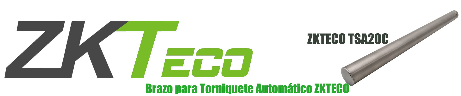 ZKTECO TSA20C - Brazo para Torniquete Automático TS200 / TS2100 / TS2022 / TS2022 PRO ZKTECO / Acero Inoxidable 304 - Image 4