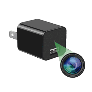 Cámara Oculta en Cargador de Pared (Spyce Camera) / Memoria de 8GB / Resolución 2 Megapixel (1080P) / Grabación Continua o por Movimiento