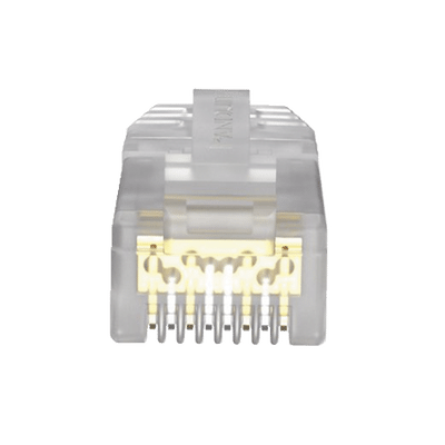 Plug RJ45 Cat6A, Para Cable UTP de Calibre 23-24 AWG, Chapado en Oro de 50 micras, Paquete de 100 piezas - Image 2