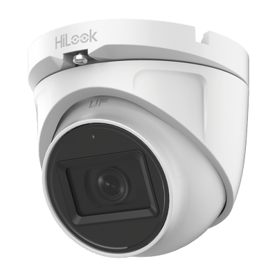 Turret TURBOHD 2 Megapixel (1080p) / Gran Angular 106° / Lente 2.8 mm / Audio por Coaxitron / 30 mts IR EXIR / Exterior IP66 / 4 Tecnologías / dWDR