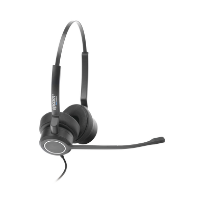 Audífonos USB de Diadema ESTÉREO con Audio HD / Micrófono con Cancelación de Ruido / Calidad para uso en Oficina - Image 2