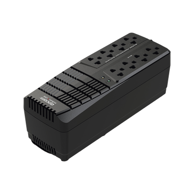 Regulador de Voltaje 2000 VA-1000 W / 4 Contactos con AVR / 4 Contactos con Supresor de Picos / Protección RJ11 - Image 2