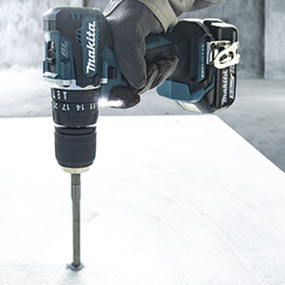 Rotomartillo/Taladro Inalámbrico SIN CARBONES, Broquero de 1/2", 1,700 RPM, 18V, Torque: 42 N.m C/2 Bat. (1.5Ah) y Cargador. - Image 4