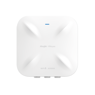 Punto de Acceso Mesh Wi-Fi 6 Industrial para Exterior Omnidireccional 5.95Gbps, MU-MIMO 4x4, 360°, Filtros Anti Interferencia y Auto Optimización con IA, puerto eth 2.5G y SFP - Image 2