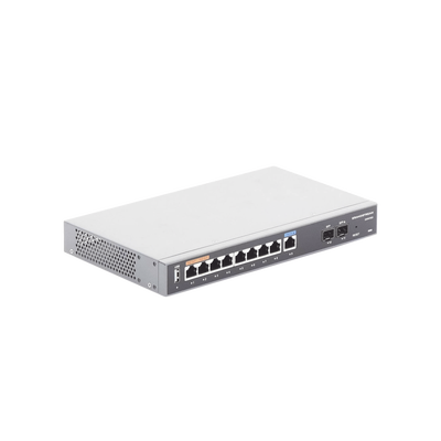 Router Gigabit VPN / Balanceador de cargas / 60,000 sesiones NAT /  9 puertos 10/100/1000 Mbps + 2 puertos SFP (WAN/LAN) / 1 puerto entrada PoE(af/at) / 2 puertos salida PoE (af/at) / Compatible con GWN Cloud. - Image 7