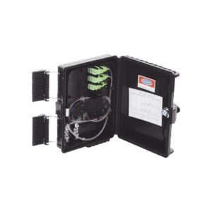 Cierre de Empalme para 24 fusiones de fibra óptica, Interior/Exterior, con 8 acopladores SC/APC y splitter 1x8 SC/APC Incluido, IP65