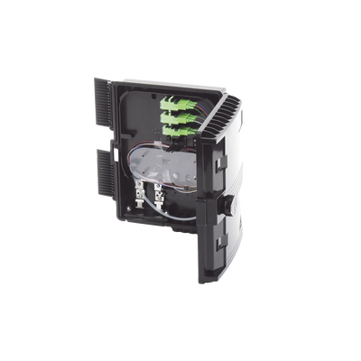 Cierre de Empalme para 24 fusiones de fibra óptica, Interior/Exterior, con 8 acopladores SC/APC y splitter 1x8 SC/APC Incluido, IP65 - Image 2