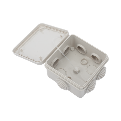 Caja Derivación-Conexión de Plástico (89 X 89 X 50 mm) con 7 Glándulas de Goma. Para Instalaciones Comerciales,  Residenciales e Industriales. Cerrado a Presión. - Image 6